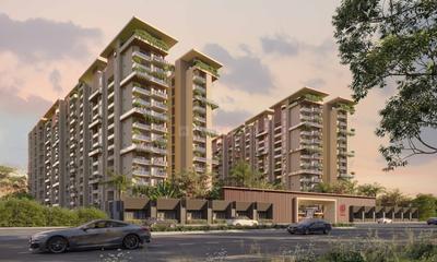 Image of 1630 Sq.ft 3 BHK Apartment / Flat for sale in KGK Akshar, Narayan Vihar, Jaipur for Rs. 12225000