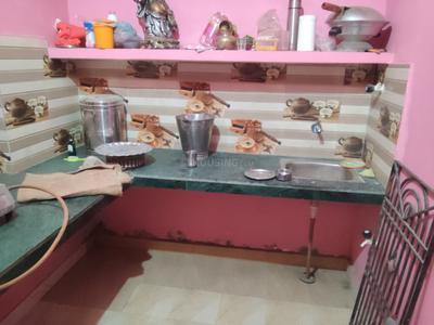 Kitchen Image of 600 Sq.ft 1 BHK Independent House for rent in Narayanpur Varanasi for Rs. 6000