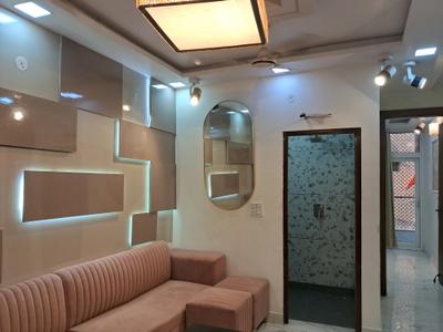 Living Room Image of 920 Sq.ft 3 BHK Builder Floor for rent in Dwarka Mor New Delhi for Rs. 33000
