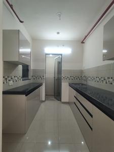 Kitchen Image of 900 Sq.ft 2 BHK Apartment / Flat for rent in Mahindra Happinest Tathawade, Tathawade Pune for Rs. 25000