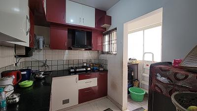 Kitchen Image of 957 Sq.ft 2 BHK Apartment / Flat for sale in Jayalakshmi Ravoos Nandan, K R Puram Bengaluru for Rs. 7400000