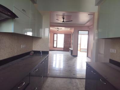 Kitchen Image of 1450 Sq.ft 3 BHK Builder Floor for rent in Sector 46 Gurgaon for Rs. 45000