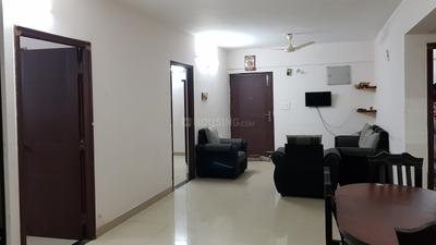 Hall Image of 1320 Sq.ft 3 BHK Apartment / Flat for rent in Ramky One Kosmos , Nallagandla Hyderabad for Rs. 50000