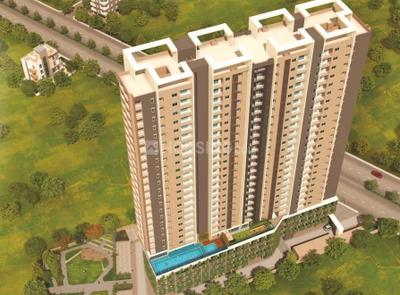Image of 1395 Sq.ft 2 BHK Apartment / Flat for sale in Prasanna Param, Wakad, Pune for Rs. 12300000