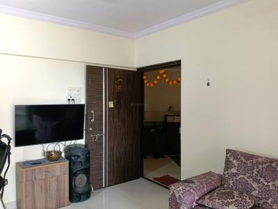 Living Room Image of 550 Sq.ft 1 BHK Apartment / Flat for rent in Kasarvadavali Thane for Rs. 21000