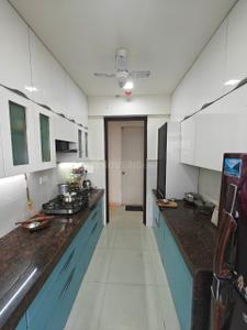 Kitchen Image of 950 Sq.ft 2 BHK Apartment / Flat for sale in Kalwa Thane for Rs. 13500000