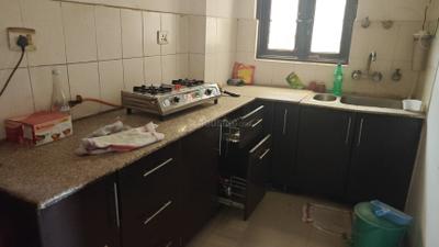 Kitchen Image of 1050 Sq.ft 2 BHK Apartment / Flat for rent in Supertech Icon, Indirapuram Ghaziabad for Rs. 27000