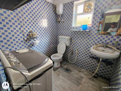 Bathroom Image of 1250 Sq.ft 2 BHK Apartment / Flat for rent in Pundag Ranchi for Rs. 20000