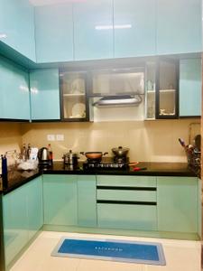 Kitchen Image of 914 Sq.ft 3 BHK Apartment / Flat for rent in Shriram 107 Southeast, Attibele Bengaluru for Rs. 23000
