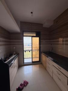 Kitchen Image of 550 Sq.ft 1 BHK Apartment / Flat for rent in Mahaveer River Valley Tower Phase I, Kalyan West Kalyan for Rs. 13499
