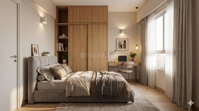 Bedroom Image of 1000 Sq.ft 2 BHK Apartment / Flat for sale in Kamdhenu Grandeur, Sanpada Navi Mumbai for Rs. 26000000