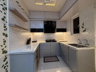 Kitchen Image of 1280 Sq.ft 2 BHK Apartment / Flat for rent in Prestige High Fields, Financial District Hyderabad for Rs. 65000