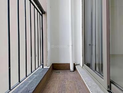 Balcony Image of 620 Sq.ft 1 BHK Apartment / Flat for rent in Runwal Eirene, Thane West Thane for Rs. 28000