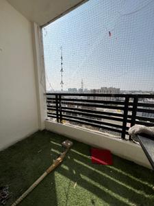 Balcony Image of 1100 Sq.ft 2 BHK Apartment / Flat for rent in Shekhar Planet, Vijay Nagar Indore for Rs. 20000