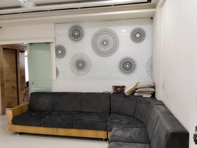 Hall Image of 3000 Sq.ft 3 BHK Apartment / Flat for rent in Sangani Shaligram Lakeview, Vaishno Devi Circle Ahmedabad for Rs. 50000