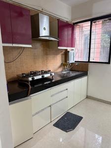 Kitchen Image of 650 Sq.ft 1 BHK Apartment / Flat for rent in Manav Perfect 10, Balewadi Pune for Rs. 28000