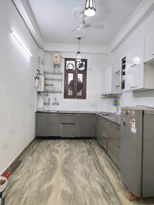 Kitchen Image of 1000 Sq.ft 2 BHK Builder Floor for rent in Chhattarpur New Delhi for Rs. 27000