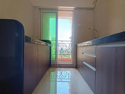 Kitchen Image of 650 Sq.ft 1 BHK Apartment / Flat for rent in Siddhi Highland Springs, Thane West Thane for Rs. 26000