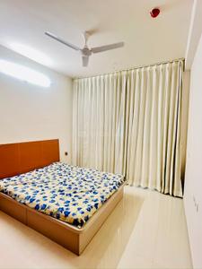Bedroom Image of 750 Sq.ft 2 BHK Apartment / Flat for rent in Godrej Green Cove, Mahalunge Pune for Rs. 36000