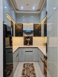 Kitchen Image of 1200 Sq.ft 4 BHK Apartment / Flat for sale in Saarthi Luxurious Flats, Nawada New Delhi for Rs. 12000000