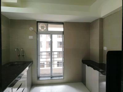 Kitchen Image of 885 Sq.ft 2 BHK Apartment / Flat for rent in Boisar Mumbai for Rs. 12000