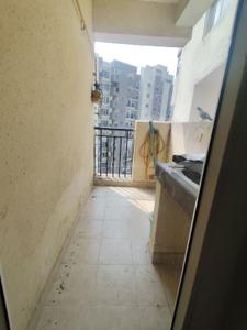 Balcony Image of 1045 Sq.ft 2 BHK Apartment / Flat for rent in Paramount Floraville, Sector 137 Noida for Rs. 28000