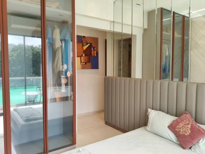 Bedroom Image of 950 Sq.ft 2 BHK Apartment / Flat for sale in DSS Mahavir Spring, Pokhran- 2 Thane for Rs. 17500000