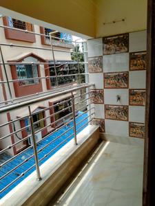 Balcony Image of 900 Sq.ft 2 BHK Builder Floor for rent in Kalyani Nadia for Rs. 12000