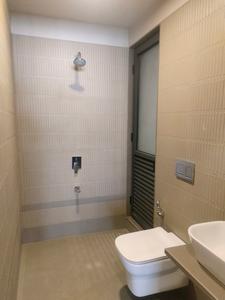 Common Bathroom Image of 1200 Sq.ft 2 BHK Apartment / Flat for sale in Westwoods Platinum Esquire by Westwoods Ventures, Ulwe Navi Mumbai for Rs. 15500000