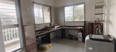Kitchen Image of 1550 Sq.ft 3 BHK Apartment / Flat for rent in Mumbai Naka Nashik for Rs. 25000