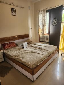 Bedroom Image of 800 Sq.ft 1 BHK Builder Floor for rent in Sector 27 Gurgaon for Rs. 27000
