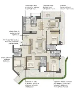 Image of 4067 Sq.ft 4 BHK Apartment / Flat for sale in Sobha Altus, Sector 106, Gurgaon for Rs. 102000000