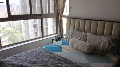 Bedroom Image of 689 Sq.ft 2 BHK Apartment / Flat for sale in Kalpataru Paramount, Thane West Thane for Rs. 14200000