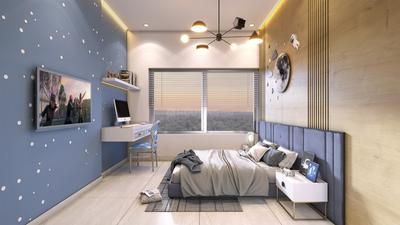 Bedroom Image of 1020 Sq.ft 2 BHK Apartment / Flat for sale in Arun Sanctum, Ravet Pune for Rs. 6800000