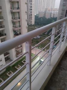 Balcony Image of 500 Sq.ft 1 RK Studio for rent in Supertech Czar Suites, Omicron I Greater Noida for Rs. 17000