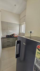Kitchen Image of 650 Sq.ft 1 BHK Apartment / Flat for rent in Mahadevapura Bengaluru for Rs. 32000