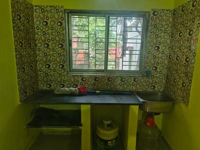 Kitchen Image of 650 Sq.ft 2 BHK Apartment / Flat for sale in Baghajatin Kolkata for Rs. 1800000