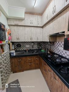 Kitchen Image of 930 Sq.ft 2 BHK Apartment / Flat for sale in SG Grand, Raj Nagar Extension Ghaziabad for Rs. 6600000