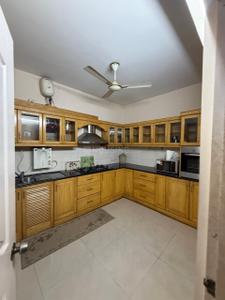 Kitchen Image of 1400 Sq.ft 3 BHK Apartment / Flat for rent in ABAD Marine Plaza, Marine Drive Kochi for Rs. 56000