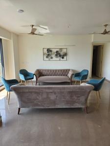 Hall Image of 2200 Sq.ft 4 BHK Villa for rent in Ganesh Exotica Bungalows, Vaishno Devi Circle Ahmedabad for Rs. 35000