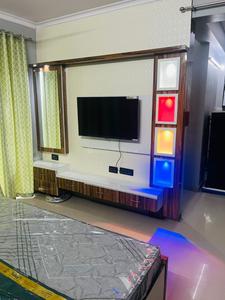 Bedroom Image of 750 Sq.ft 1 RK Apartment / Flat for rent in Harbinger Heights, Dholai Jaipur for Rs. 16500