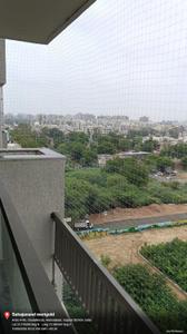 Balcony Image of 1980 Sq.ft 3 BHK Apartment / Flat for rent in Sahajanand Marigold, Chandkheda Ahmedabad for Rs. 25000