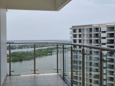 Balcony Image of 2000 Sq.ft 3 BHK Apartment / Flat for sale in Tata Tritvam, Ayyappankavu Kochi for Rs. 29000000