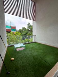 Balcony Image of 1455 Sq.ft 2 BHK Apartment / Flat for rent in Marvel Piazza Phase 01, Viman Nagar Pune for Rs. 85000