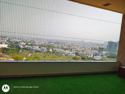 Balcony Image of 3300 Sq.ft 3 BHK Apartment / Flat for rent in Rai Durg Hyderabad for Rs. 170000