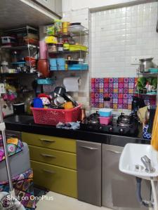 Kitchen Image of 250 Sq.ft 1 RK Apartment / Flat for sale in Thane East Thane for Rs. 4800000