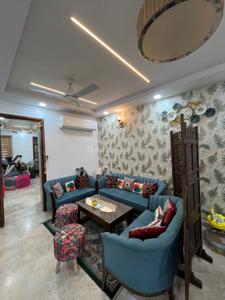 Living Room Image of 1200 Sq.ft 3 BHK Builder Floor for sale in Shalimar Bagh New Delhi for Rs. 25500000