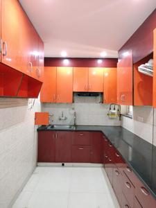 Kitchen Image of 2100 Sq.ft 4 BHK Apartment / Flat for sale in CGHS ShivLok Apartment, Sector 6 Dwarka New Delhi for Rs. 29800000