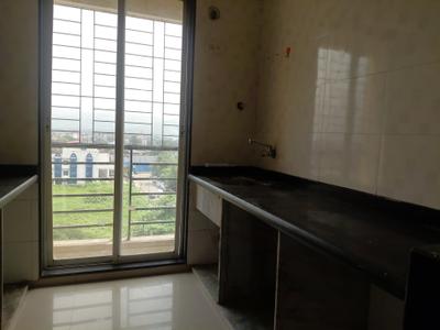 Kitchen Image of 660 Sq.ft 1 BHK Apartment / Flat for rent in Bhagwati Neelkanth Heights, Kalamboli Navi Mumbai for Rs. 16000