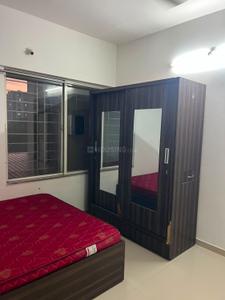 Bedroom Image of 1300 Sq.ft 3 BHK Apartment / Flat for rent in Majestique Towers East, Upper Kharadi Pune for Rs. 55000